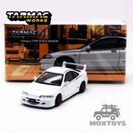 Tarmac Works 1:64 Integra TYPE R DC2 Championship White Diecast Model Car