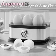 DAGMARC Smart Egg Cooker, 200W Power 6 Eggs Capacity Eggs Boiler,  Auto Shut- Space Saving Stainless