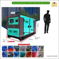 Yanmar 17.5 KVA 195 x 90 x 115 cm Waterproof Generator Cover