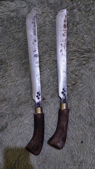 Golok baja/ golok full baja sepuh tua super asahan asli wonosobo