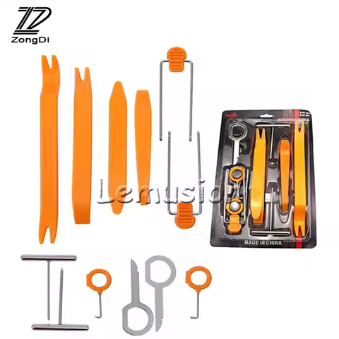 ZD 12Pcs Car Panel Pry Tool Styling for BMW F30 F10 E46 E39 E90 E60 X5 E53 Mercedes Benz W204 W211 A
