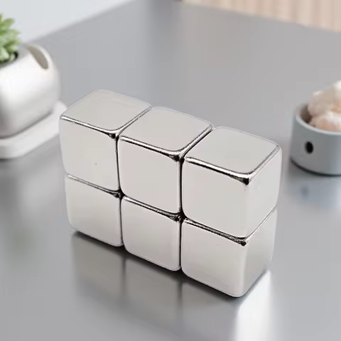 10/20/30/50/60/100Pcs 7x7x7mm Super Strong Square Magnet 7x7x7mm For Home Refrigerators, Offices DIY
