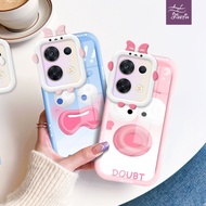 Funny Expression Odd Shape ph case for for OPPO Reno 8/Z/LIFE 7Z/LIFE 6LIFE 5/F 4F/LIFE F11 F17 Pro F19/S F21 Pro 4G/5G soft case Cute Girls Mobile Phone plastic