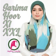 Tudung sarung mosscrepe awning scuba saiz XL XXL tudung sarung sarima hoor saiz xl &amp; Xxl tudung sarung viral anti kedut