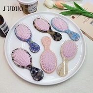 Orange Blossom Acetate Custom Air Cushion Comb for Adults, Cute and Elegant Girl Hair Comb, Portable