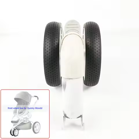 Custom Buggy Tire For Quinny Moodd Front Wheel All Terrian Trye Cove PU Tubeless Baby Buggy Stroller