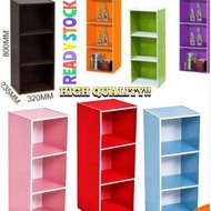 Rak Cabinet kayu Kabinet Ruang Tamu Budak buku Bookshelf Wooden Shelf Organizer Book Rack almari kabinet baju seluar