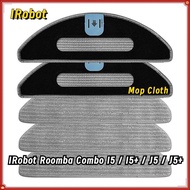 Replacement Mop Pads Compatible  5Pcs For IRobot Roomba Combo I5 / I5+ / J5 / J5+ Vacuum Cleaner Washable &amp; Reusable Cleaning
