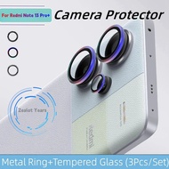 Metal Lens Protector for Redmi Note 13 Pro+ Plus Note 13Pro+ Camera Ring Tempered Glass for Redmi Note 13ProPlus Back Lens Cap