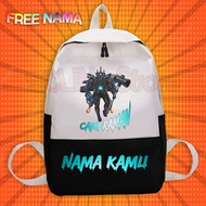 TITAN CAMERAMAN CYBORG Bag NEW UPGRADED SKIBIDI TOILET School Backpack