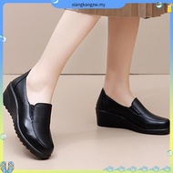 Hawkwell Women Slip On Nurse Shoes Work Shoes White/Black-Elora/6920