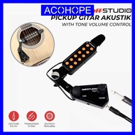 Afope Acoustic Guitar Pickup With Tone Volume Control - P-011