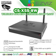 EZVIZ NVR X5S-8W - Wireless NVR Ezviz X5S 8 Channel 5MP H.265 support ONVIF