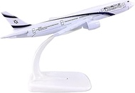1:400 B777 Model El Al Air Israel Airlines W Plastic Base Alloy Aircraft Plane