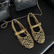 Women's Breathable Leather Mary Jane Flats