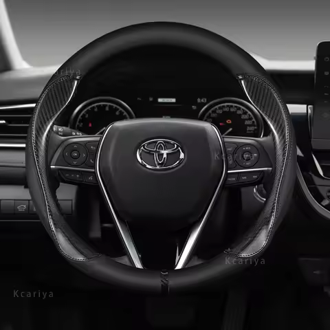 New car leather steering wheel cover For Toyota CHR Rav4 Toyota Toyota yaris Wildlander RAV4 LE AWD 