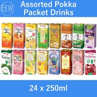 Assorted Pokka Packet Drinks (Green Tea/ Lemon Tea/ Oolong Tea/ Peach Tea/ Houjicha/ Chrysanthemum)