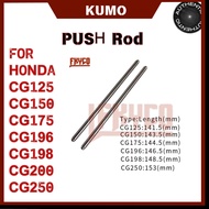 2PCS FOR HONDA CG CG125 CG150 CG175 CG196 CG200 CG250 MOTORCYCLE PUSH ROD SET  ARM CONNECTING MANDRE