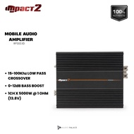 IMPACT2 RP5000.1D Mobile Audio Amplifier Full Range RMS Power Amplifier 5000W 1Ohm Car Audio Amp
