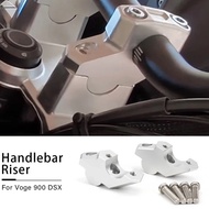 New Voge DS900X Motorcycle Accessories Silver Handlebar Riser Bar Mount Handle Clamp For Voge 900 DS