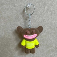 พวงกุญแจ FUGGLER พวงกุญแจจี้ตุ๊กตารูปกระเป๋าสะพายตุ๊กตามีเอกลักษณ์พวงกุญแจผ้ากำมะหยี่ตุ๊กตาของเล่นขอ