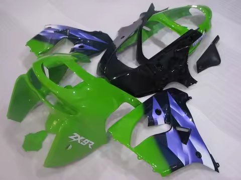 Motorcycle Fairing for Kawasaki Zx9r 1998 - 1999 purple Green Motorcycle Fairing Zx9r 98 Full Body K