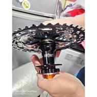 SHIMANO 12 speed DEORE CS-M6100 /SLX CS-M7100 Microspline Cogs (10-51 teeth) + Sword Hubs microsplin