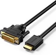 UGREEN HDMI to DVI Cable 2M Bi Directional DVI-D 24+1 Male to HDMI Male High Speed Adapter Cable Support 1080P Full HD for Raspberry Pi, Roku, Xbox One, PS4 PS3, Graphics Card, Nintendo Switch etc