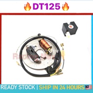 YAMAHA DT125 DT 125 CDI FUEL COIL SET CDI ASSEMBLY SET MAGNET FUEL COIL SET DT125 ENDURO SCRAMBLE SP