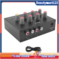 EQ-7 Car Audio Headset Amplifier 2 Channel Audio Mixer Equalizer Digital Sound Equalizer