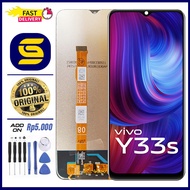 LCD VIVO Y33S Original Full set Touchscreen Asli ori For Glass Touch Screen Digitizer