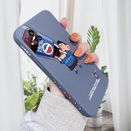 เคสใส่โทรศัพท์สำหรับ Vivo IQOO 11 5G VIVO V20 V20 (2021) V20 Pro V20 SE V21 5G เคส HP Pepsi Fanta Sprite Coca Shinchan เคสโทรศัพท์ขอบสี่เหลี่ยมปลอกซิลิโคนคลุมทั้งหมดเคสกล้อง