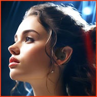 Ear Mounted Wireless Earbuds Waterproof Intelligent Earbuds Wireless Noise Reduction Ergonomic Ear-Mounted Ear demebsg demebsg