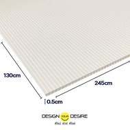 ฟิวเจอร์บอร์ด หนา 5 มิล 130 x 245 CM ( 1 แพค 10 แผ่น)