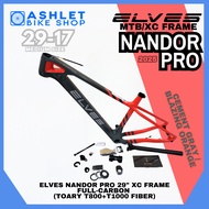 ELVES MTB / XC Bike Frame NANDOR PRO 29" Full Carbon Medium Size  - ASHLET BIKE SHOP