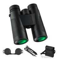 [Officestucio-Ready Stock] 12X42 Binoculars Telescope for Adults FMC Optical Lens BAK4 Prisms Daily 