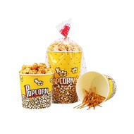 🍿 Popcorn Container Popcorn Bucket Disposable One Time Use cartoon packaging bag paper cup  爆米花桶一次性卡通商用杯子花筒纸桶包装袋打包纸杯桶串串桶