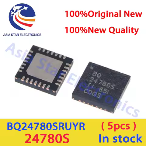 (5piece) 100% New BQ24780S 24780S XQ24780S QFN-28 Chipset BQ24780SRUYR BQ24780SRUYT - Electronic Com