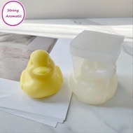 STRO 3D Little Yellow Du Candle Silicone Mold DIY Du Crystal Epoxy Resin Mould Animal Candle Making 