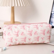 PINKY ROW - Coquette JAILEY Pencil Case - Pencil Case - Pencil Case for Make Up Tools