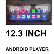 CAR ANDROID PLAYER 12.3" Inch 4+128GB 8163 android player + UNIVERSAL 9" / 10" TO 12.3" CASING (CLIP