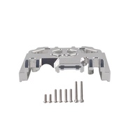 Aluminum TRX4 Gearbox Mount Base Chassis Skid Plate for 1/10 RC Crawler Car TRX-4 Defender Bronco Bl