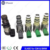 5PCS Transmission Shift Solenoids 4L40E 4L45E 5L40E 5L50E for G M & BMW 24227792 24212690  8683187  