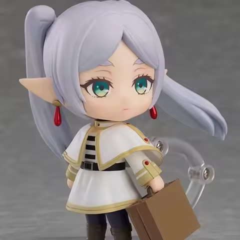 Chibi Frieren Figures #2367 Anime Frieren Beyond Journey'S End Gk Cartoon Movable Lovely Ornaments B