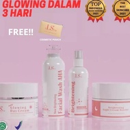 Latest 33 LS SKINCARE NEW BRIGTHENING BOOSTER GLOWING COSMETIC FACIAL CREAM PACKAGE BEAUTY CARE BPOM