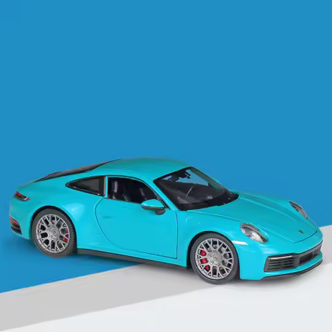 1:24 Scale Porsche 911 Carrera 4S Alloy Simulation Static Diecast Car Model Home Decor Holiday Gift 
