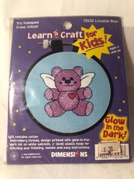 正版 美國 Dimensions cross stitch kit 十字繡小材料包 連刺繡框