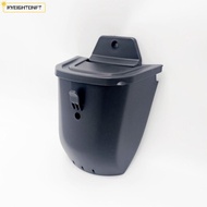 RYEIGHTONFT Electric Scooter Storage Box, ABS Big Capacity Front Basket, Easy Install Modified Acces