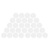 fangzi 30pcs Kazoo Diaphragms Flute Membrane Plastic Musical Instruments Accessories