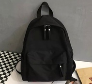 BACKPACK REMAJA POLOS PREMIUM TAHAN AIR 100% BAHAN CANVAS NYLON